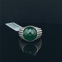 Anello Spadarella Uomo in Argento Agata AN680 - AN680